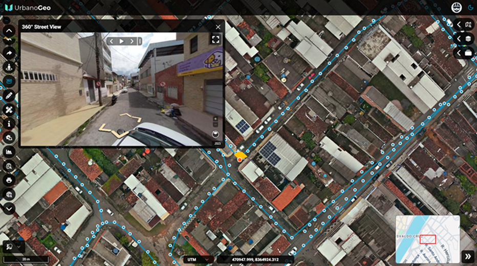 Gerencie camadas estilos e mapas ° para análises urbanas mais completas